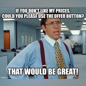 ❤️ I love reasonable offers! Please see chart. ❤️